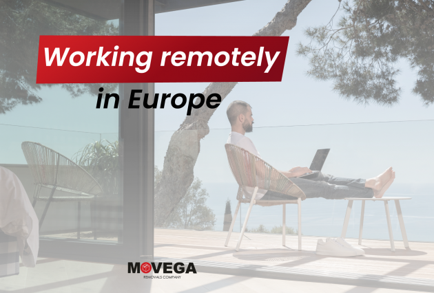 A man taking a sunbath while working remotely in Europe