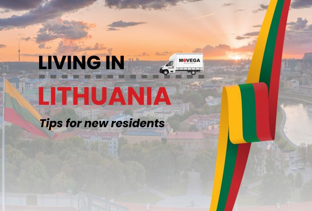 A Lithuania city landscape